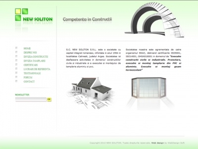 Web design, Creare site, SEO -  Newsoliton