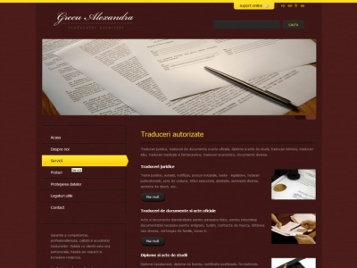 Web designs, Creare site, SEO -  Alexandra Grecu
